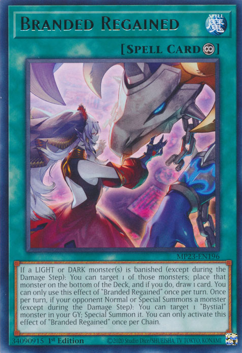 Marqué Regagné [MP23-FR196] Rare
