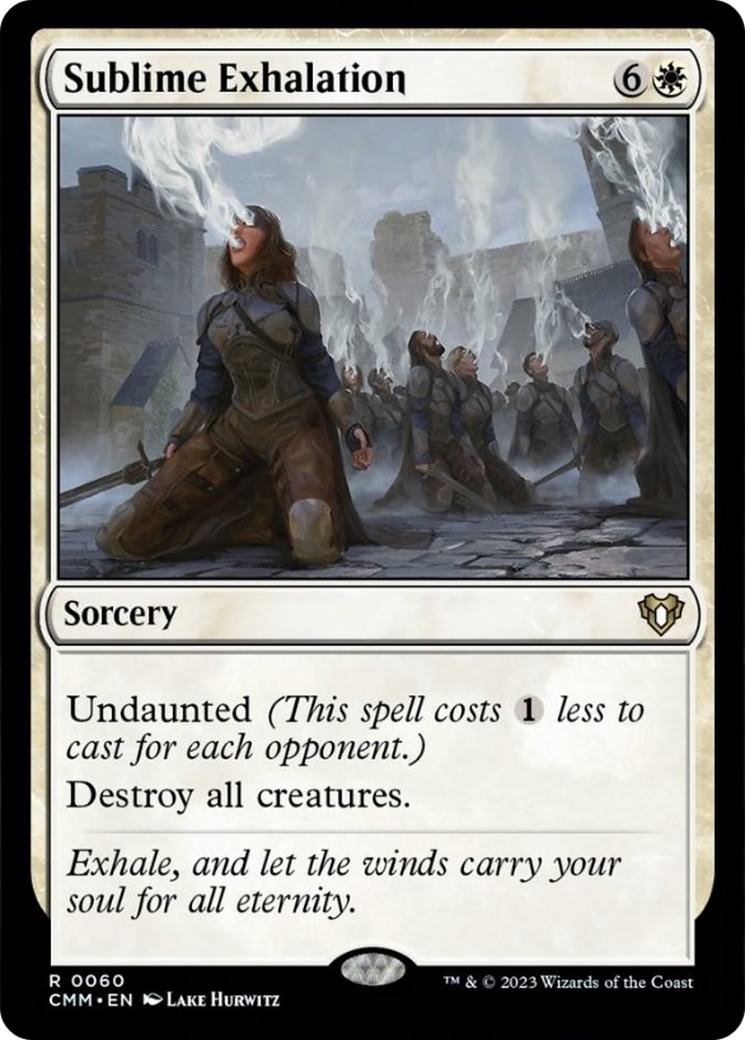 Exhalaison sublime [Commander Masters]