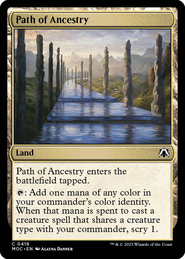 Sendero de la ascendencia [Commander de Marcha de las máquinas]