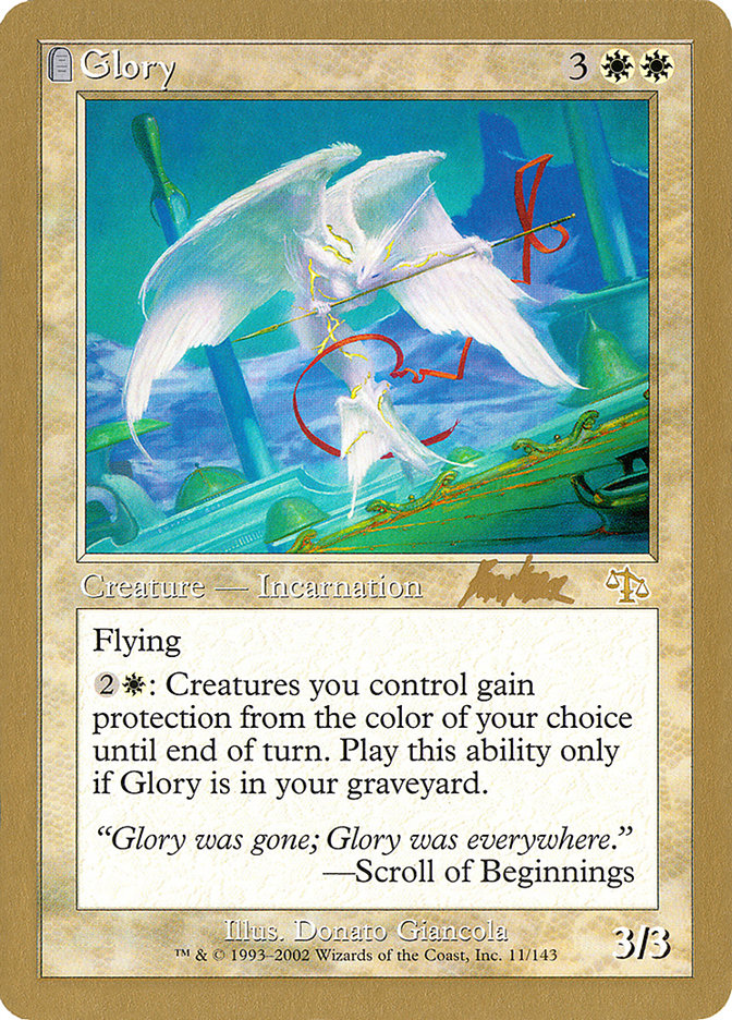 Gloria (Brian Kibler) [World Championship Decks 2002]