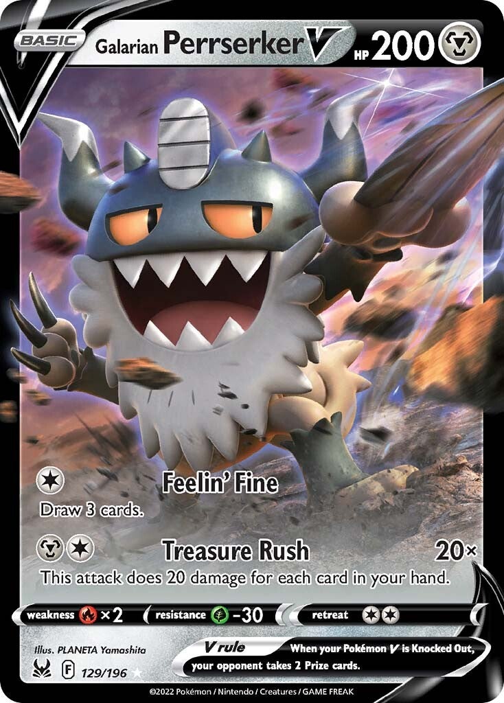 Perrserker de Galar V (129/196) [Espada y Escudo: Origen Perdido]