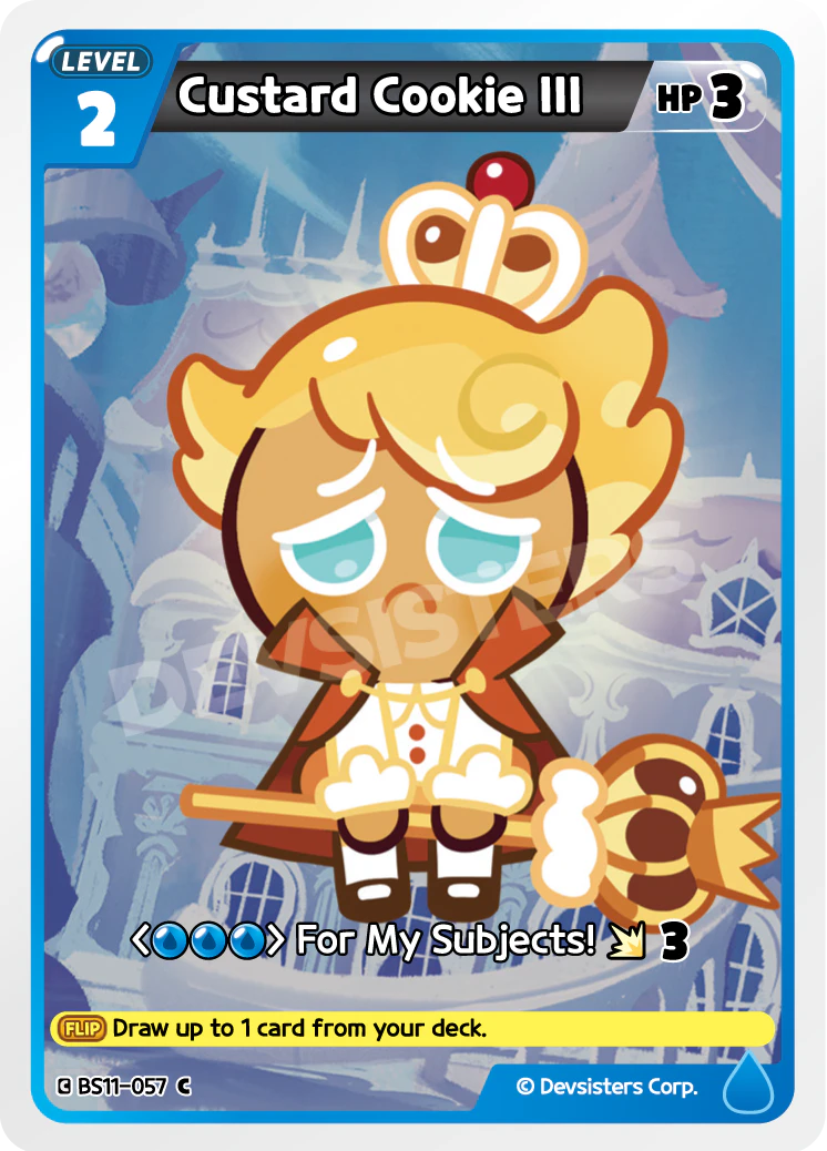 Image for Custard Cookie III (BS11-057) (BS11) - CookieRun: Braverse TCG