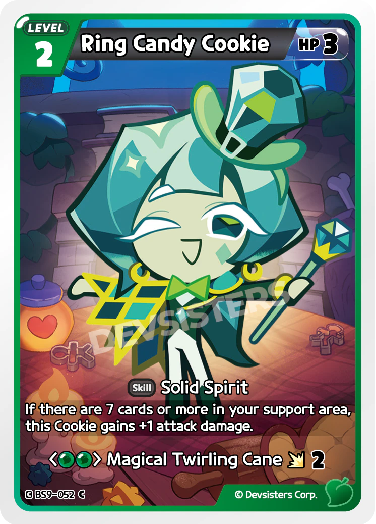 Image for Ring Candy Cookie (BS9-052) (BS9) - CookieRun: Braverse TCG
