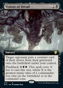 Visions d'effroi (Illustration étendue) [Innistrad: Chasse de minuit Commander]