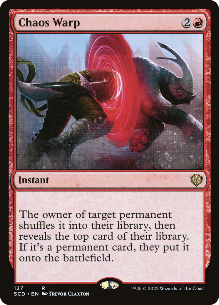 Chaos estompé [Decks de Commandant de démarrage]