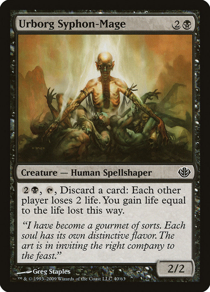 Siphon-mage de l'Urborg [Duel Decks: Garruk vs. Liliana]