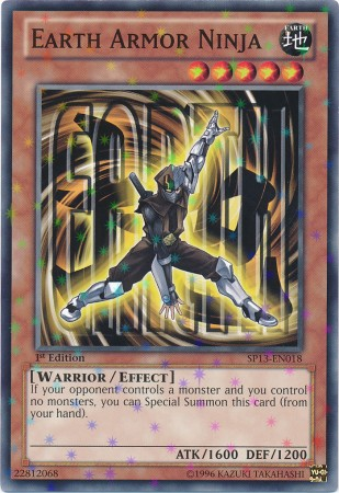 Ninja Armure de la Terre [SP13-FR018] Starfoil Rare