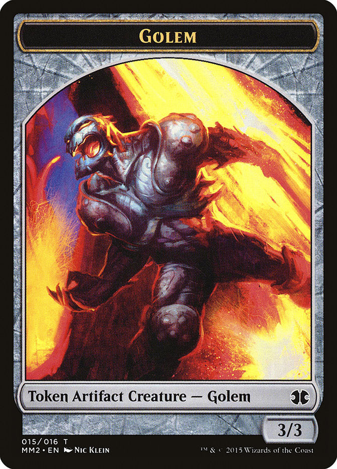 Jeton Golem [Modern Masters 2015 Tokens]