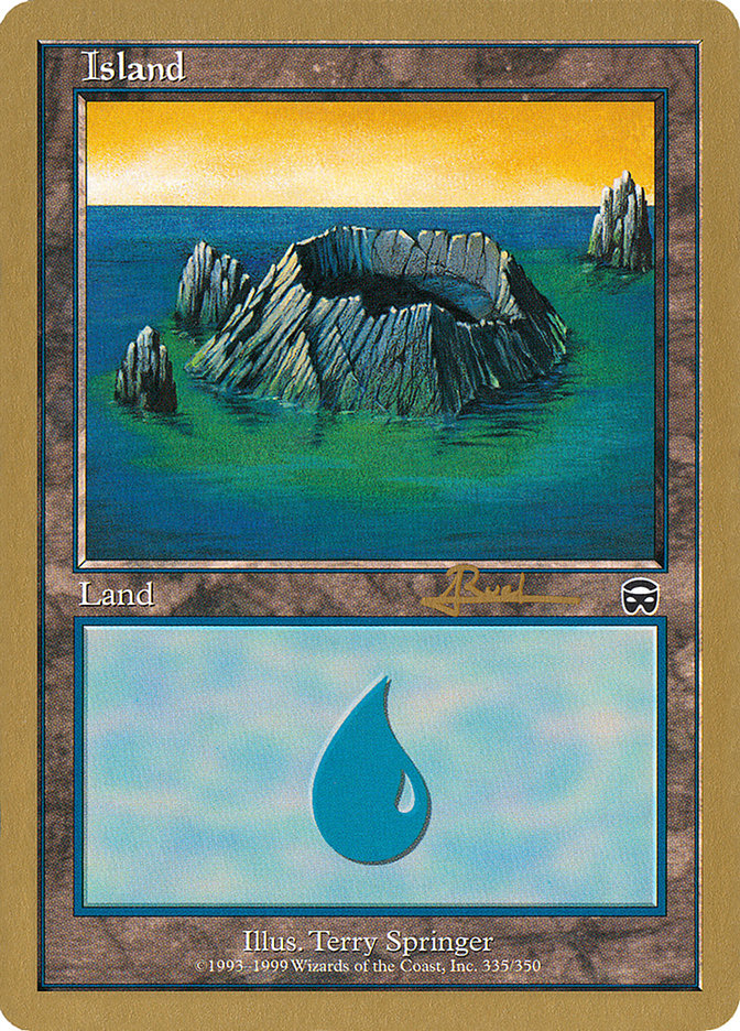 Île (335) (Antoine Ruel) [World Championship Decks 2001]