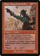 Commandante de la bande des sièges (Rétro) [Dominaria Remastered]