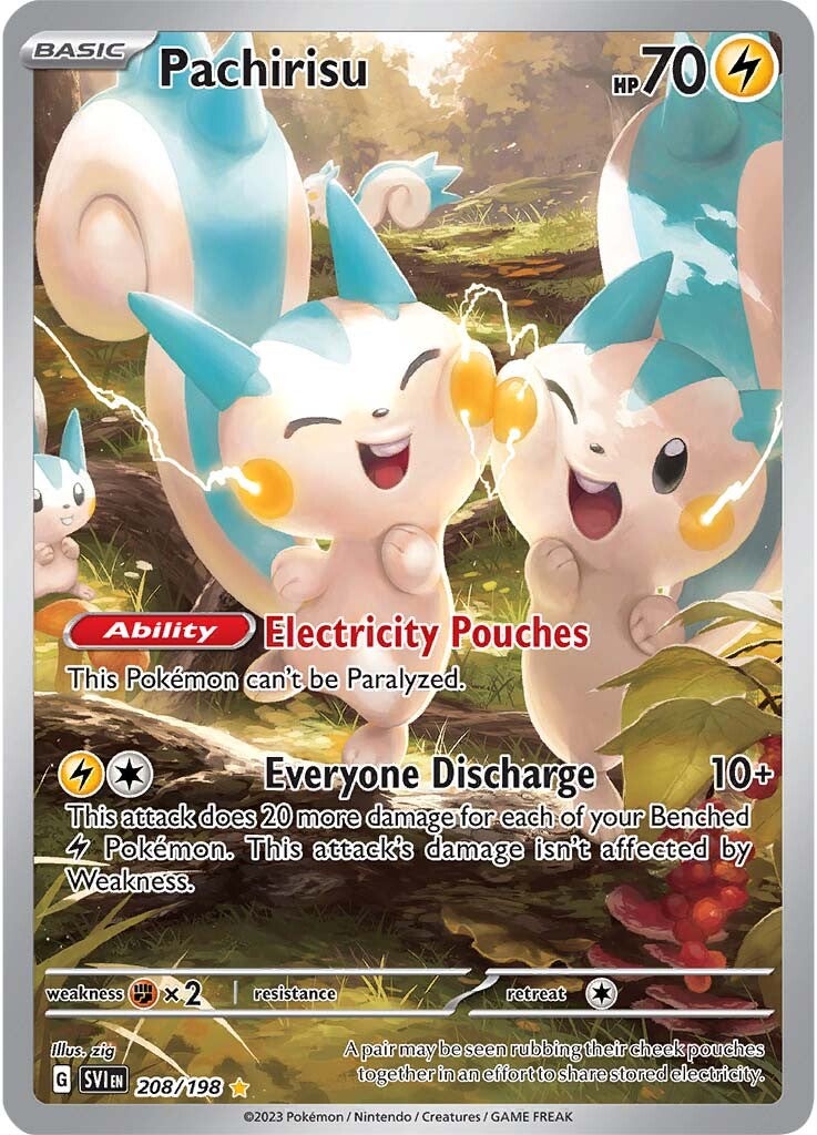 Pachirisu (208/198) [Escarlata y Púrpura: Set Base]
