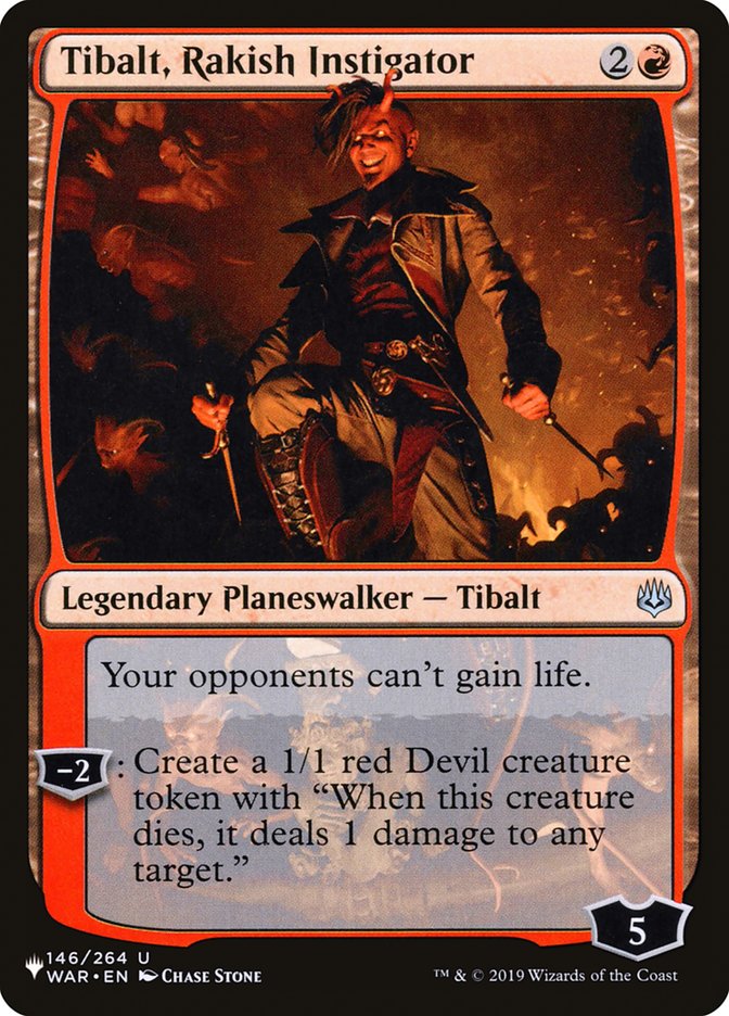 Tibalt, Instigador Rastrero [The List]