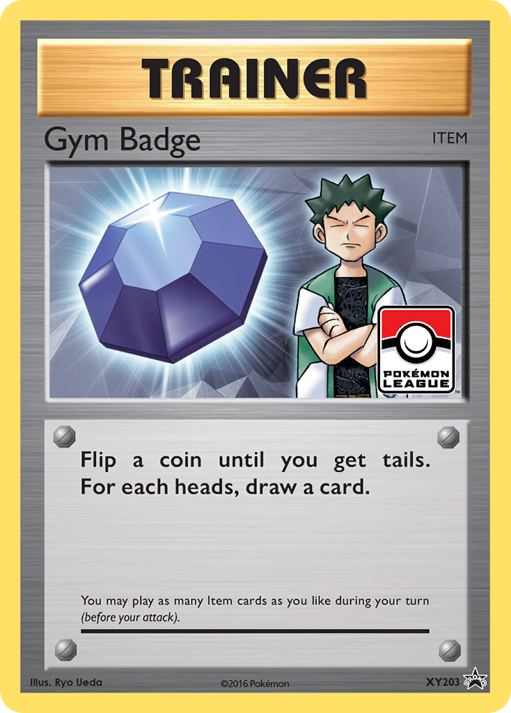 Medalla de Gimnasio (XY203) [XY: Black Star Promos]