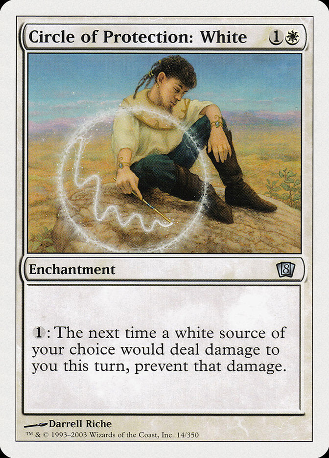 Círculo de Protección: Blanco [Octava Edición]