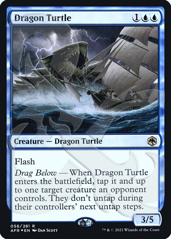 Tortue-dragon (Promo Ampersand) [Donjons & Dragons : Adventures in the Forgotten Realms Promos]