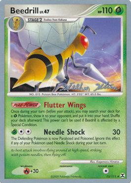 Beedrill LV.47 (15/111) (Luxdrill - Stephen Silvestro) [Campeonato Mundial 2009]