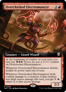 Electromante con Overclock (Arte Extendido) [Commander de Horizontes Modernos 3]