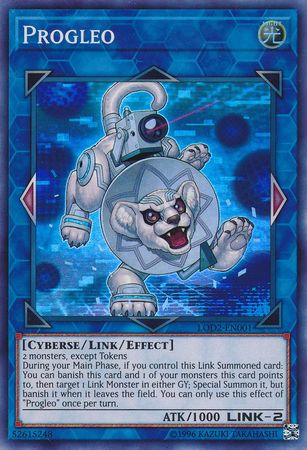 Progleo (Yu-Gi-Oh! Legacy of the Duelist: Link Evolution) [LOD2-FR001] Super Rare