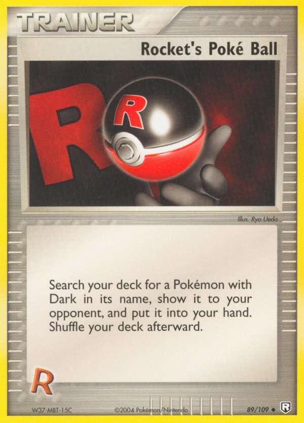 Poké Ball de Rocket (89/109) [EX: Retour de Team Rocket]