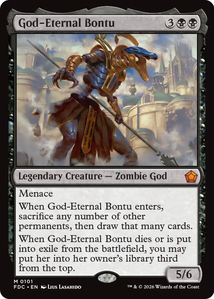God-Eternal Bontu [Foundations Commander]
