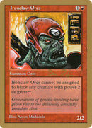 Orcs griffes-de-fer (Ben Rubin) [Decks des Championnats du Monde 1998]