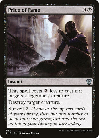 Precio de la Fama [Comandante de Zendikar Rising]