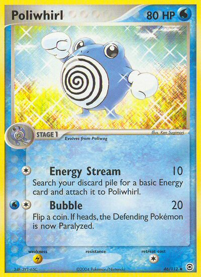 Poliwhirl (46/112) [EX: Rouge Feu & Vert Feuille]