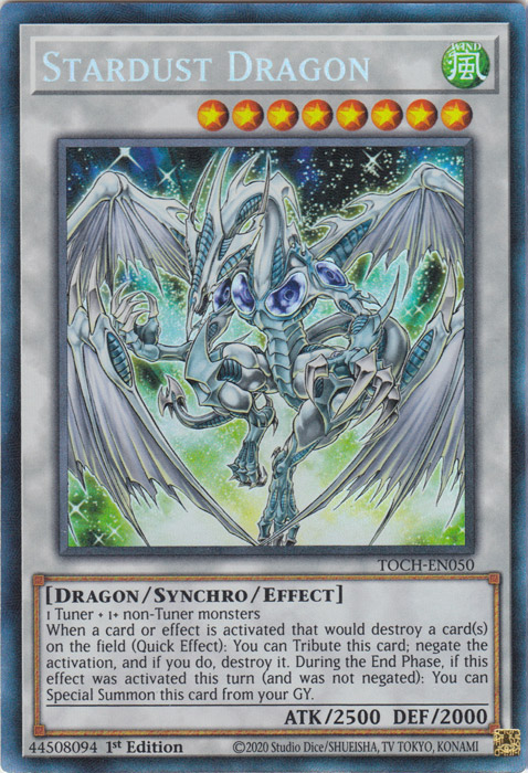 Dragon Polvo de Estrellas [TOCH-SP050] Collector's Rare