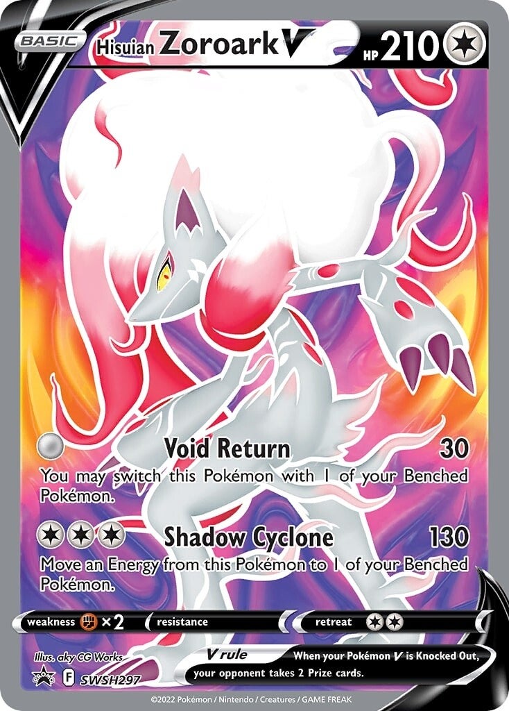 Zoroark de Hisui V (SWSH297) [Espada y Escudo: Origen Perdido]