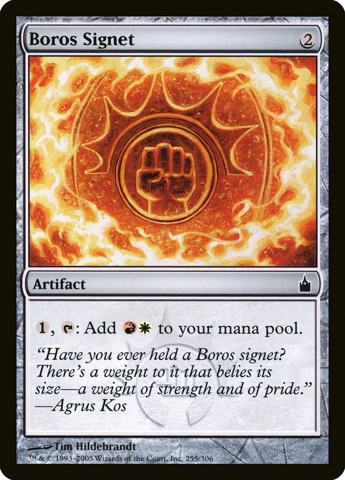 Cachet de Boros [Ravnica : Cité des Guildes]