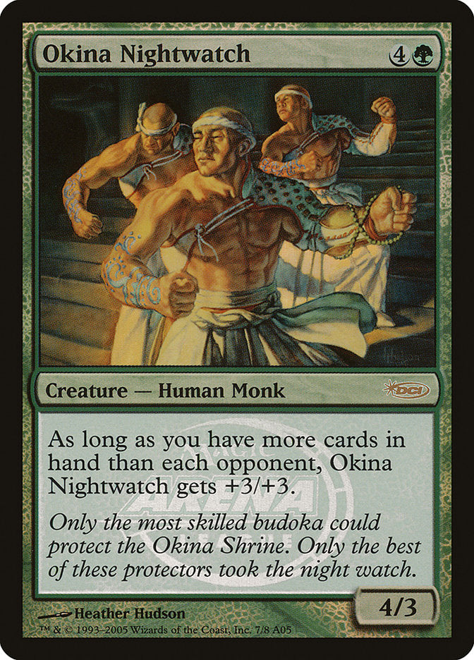 Okina Sentinelle de nuit [Ligue d'arène 2005]