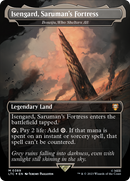 Isengard, forteresse de Saroumane - Boseiju, qui abrite tout (Surge Foil Realms and Relics) [Le Seigneur des Anneaux : Histoires de la Terre du Milieu Commander]