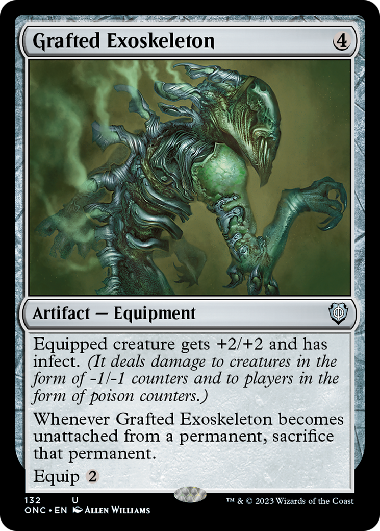 Exosquelette greffé [Phyrexia : Tout unifié Commander]