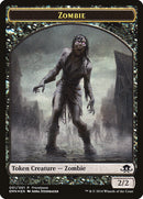Zombie // Jeton double face Zombie [Promos d'avant-première de Lunes hermétiques]