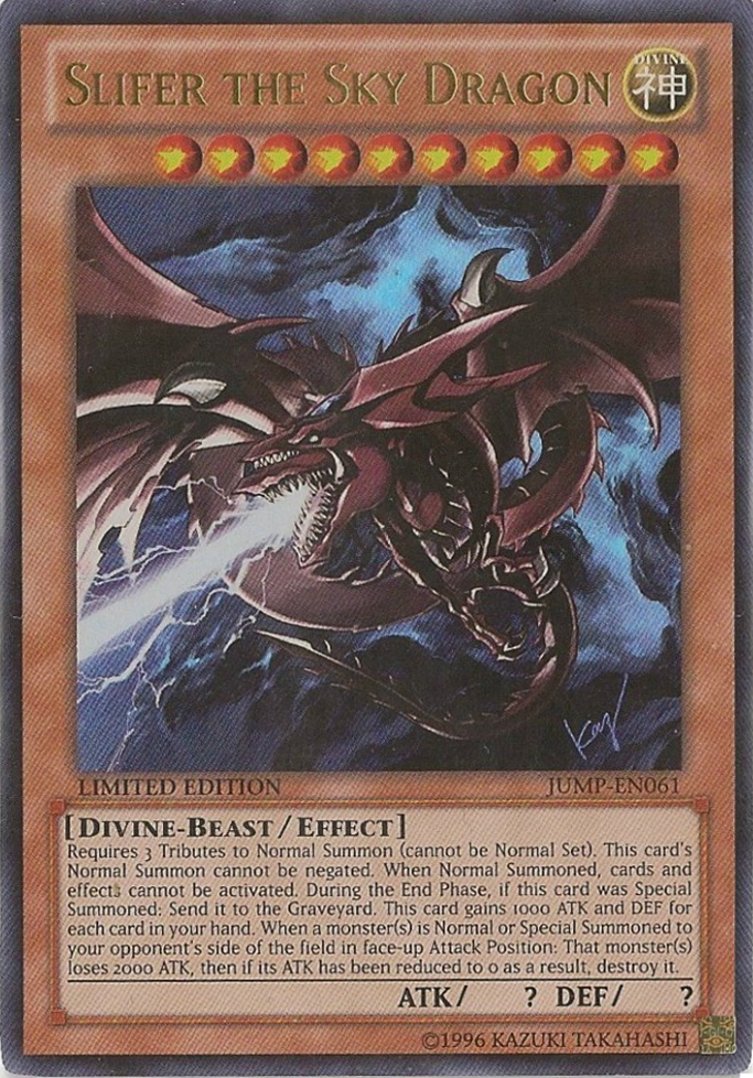 Slifer le Dragon du Ciel [JUMP-EN061] Ultra Rare