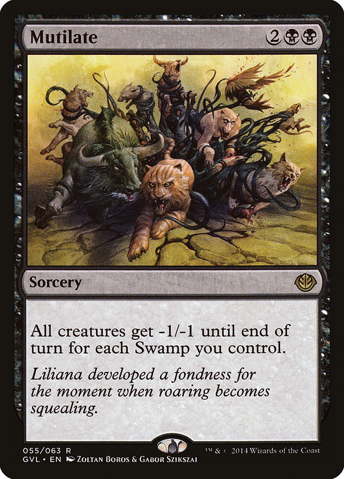 Mutilation (Garruk contre Liliana) [Duel Decks Anthology]