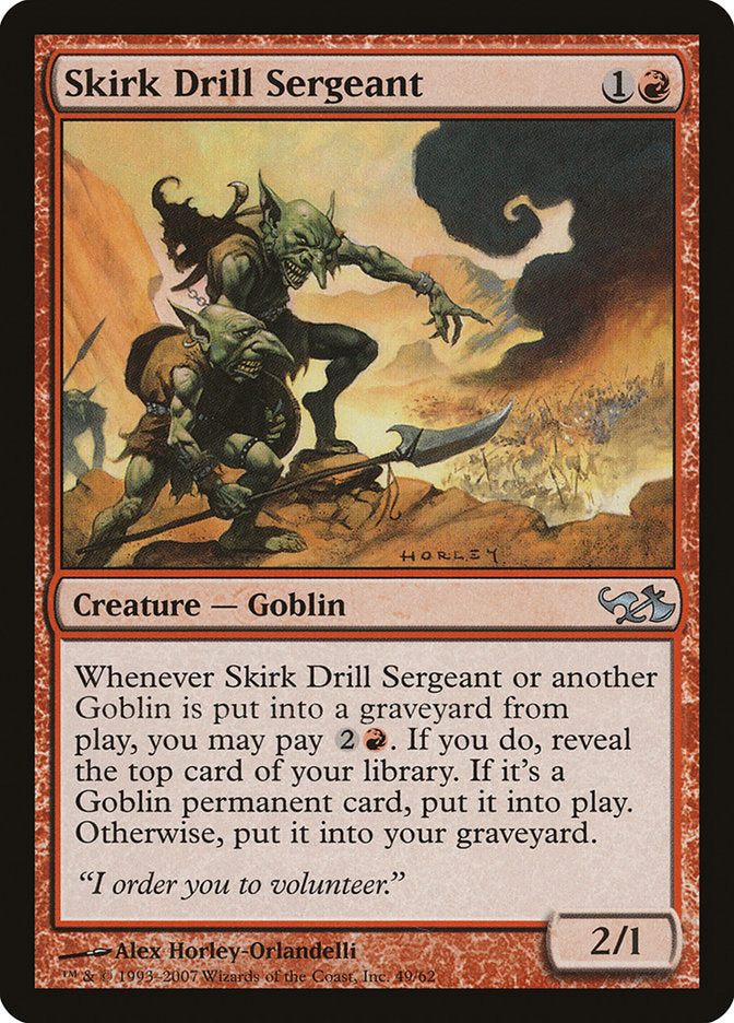 Sergent instructeur skirk [Duel Decks: Elves vs. Goblins]