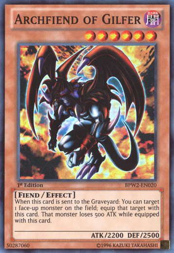Archdémon de Gilfer [BPW2-FR020] Super Rare