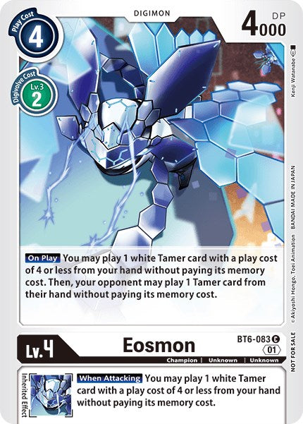 Eosmon [BT6-083] (Fiesta Tamer Vol. 5) [Promos Doble Diamante]