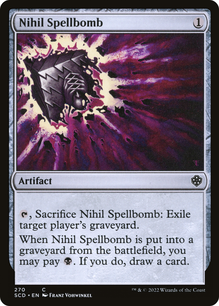 Bombe sortilège de Nihil [Decks Commander de Démarrage]