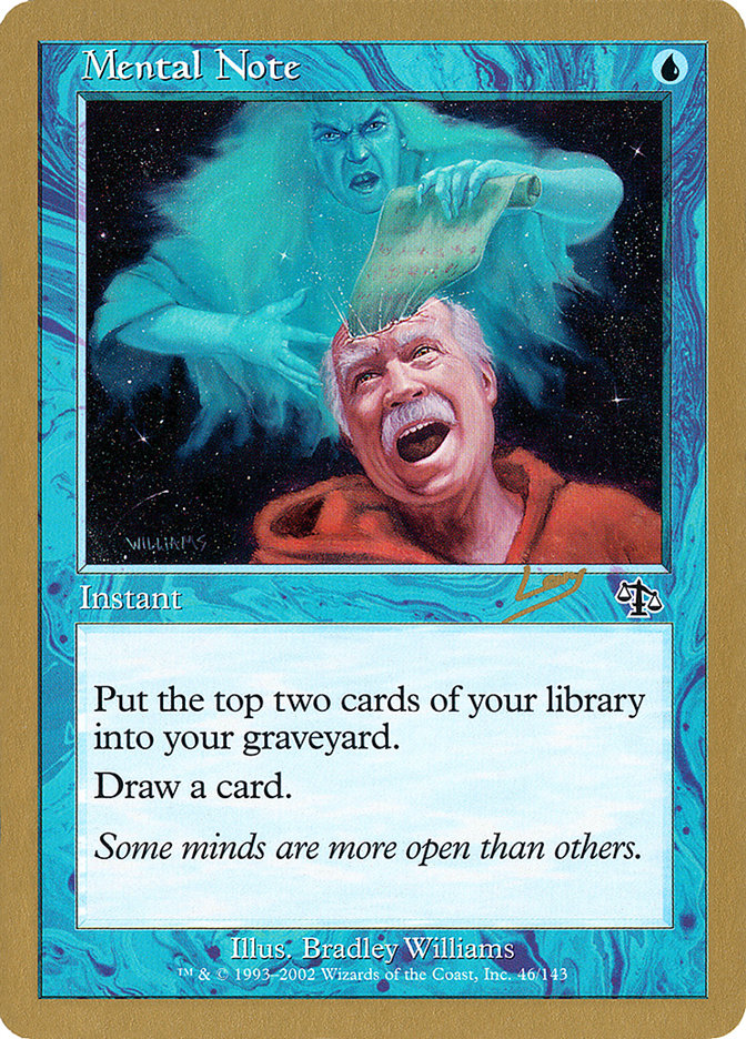Nota Mental (Raphael Levy) [World Championship Decks 2002]