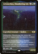 Arixmethes, isla durmiente (grabado láser) [Leyendas del Multiverso]