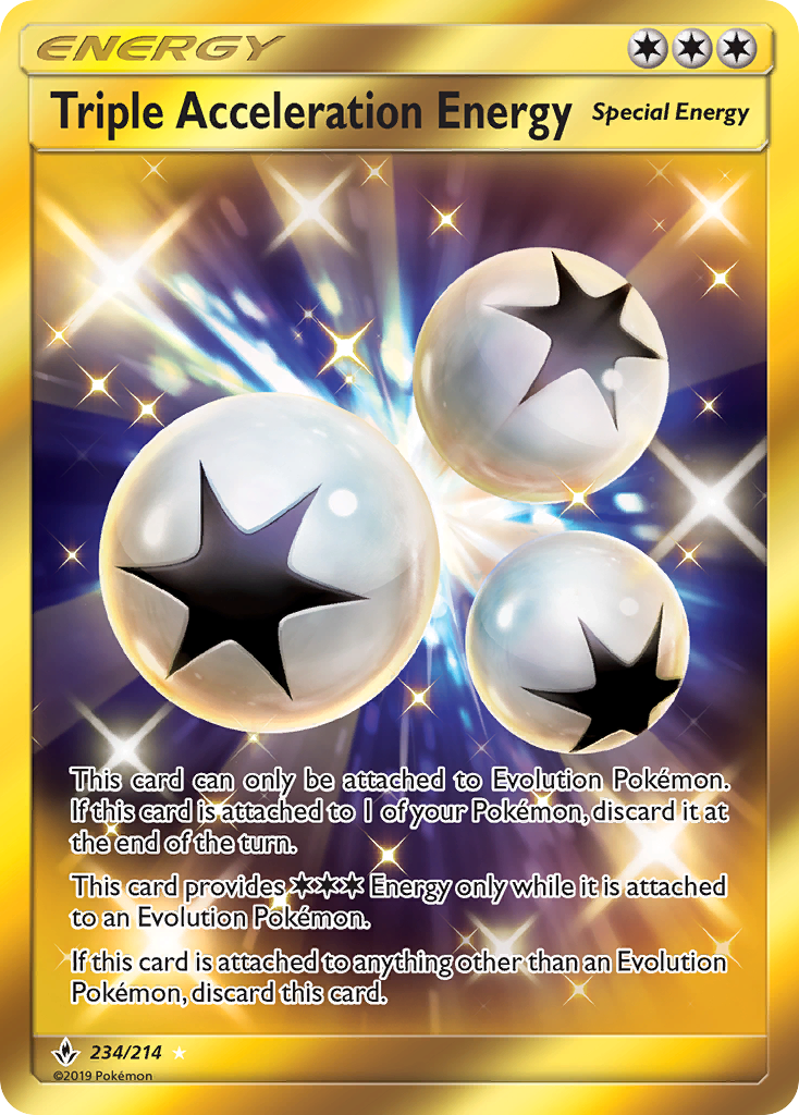Energía de Aceleración Triple (234/214) [Sol y Luna: Lazos Indestructibles]