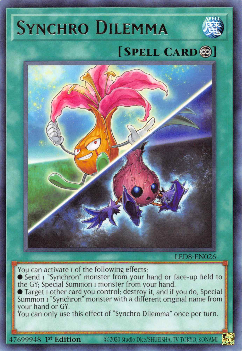 Dilemme Synchro [LED8-FR026] Rare