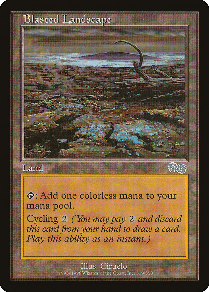 Paysage Dévasté [L'Héritage d'Urza]