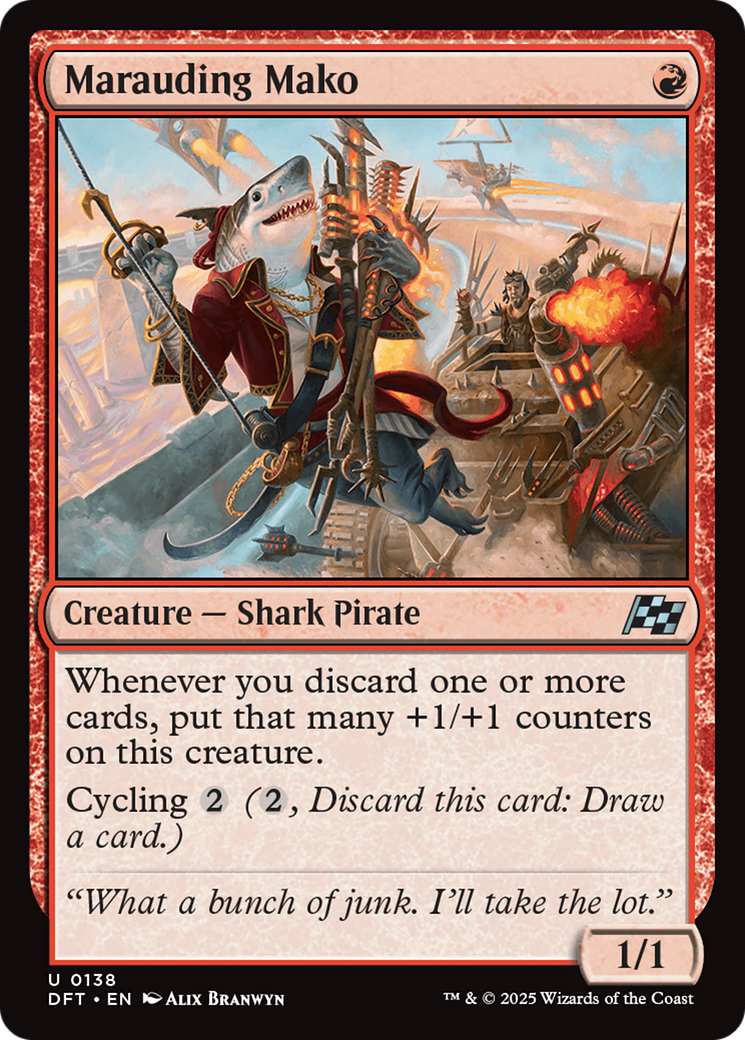 Mako maraudeur [Aérodérive]