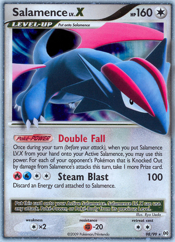 Salamence LV.X (98/99) [Platino: Arceus]