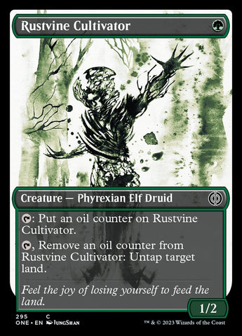 Cultivador de Enredadera Oxidada (Icor de Exhibición) [Phyrexia: All Will Be One]