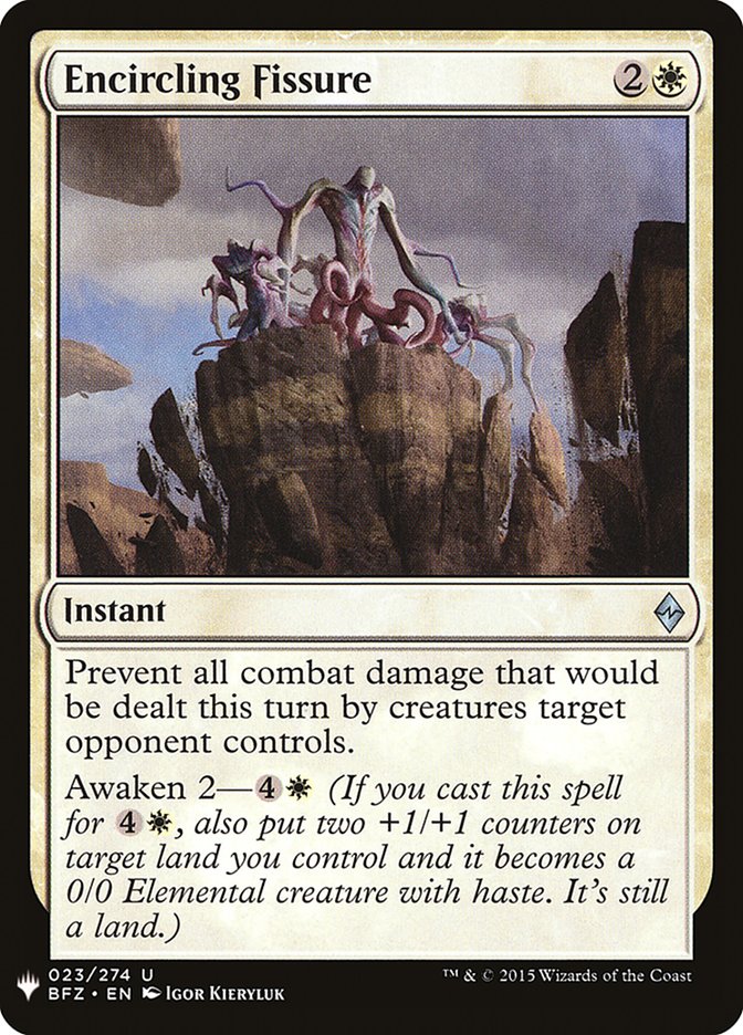 Fissure encerclante [Mystery Booster]