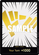 DON!! Carta (Oro) [Cartas promocionales de One Piece]